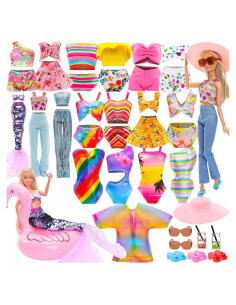 Conjunto de Ropa de Playa para Muñecas 29 cm HONLAELLA