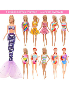 Conjunto de Ropa de Playa para Muñecas 29 cm HONLAELLA 2