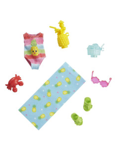 Accesorios de Playa Barbie Chelsea - Traje de Baño y Más