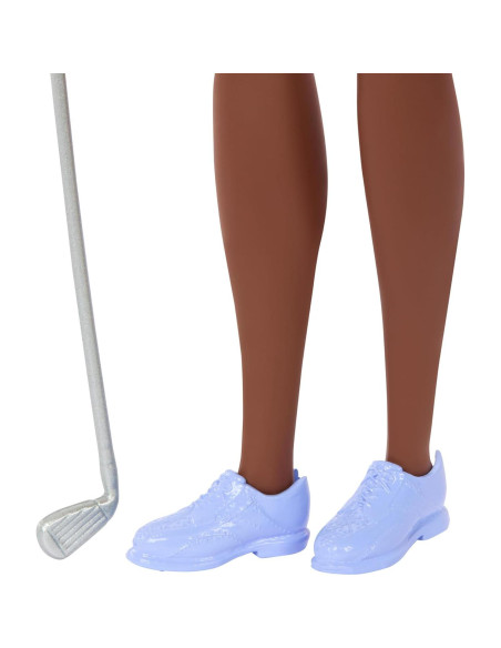 Muñeca Barbie Jugadora de Golf con Vestido Rosa y Palo de Golf Muñeca Barbie Jugadora de Golf con Vestido Rosa y Palo de Golf