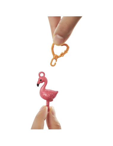 Muñeca Chelsea Barbie disfraz de flamenco 15 cm con gatito