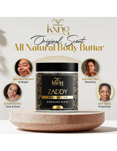 Manteca Corporal Orgánica KXNG 113g - Hidratante para Piel