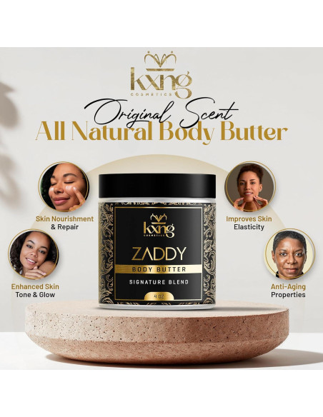 Manteca Corporal Orgánica KXNG 113g - Hidratante para Piel