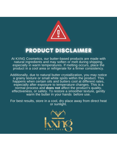 Manteca Corporal Orgánica KXNG 113g - Hidratante para Piel