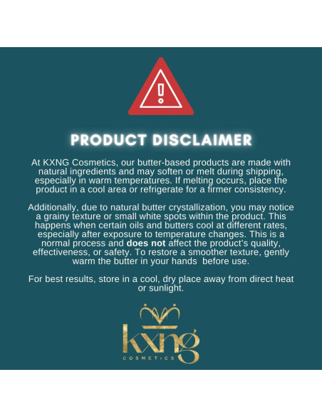 Manteca Corporal Orgánica KXNG 113g - Hidratante para Piel