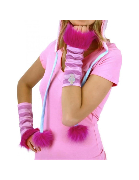 Guantes de Disfraz Pinkie Pie Mi Pequeño Pony - Licencia Oficial Guantes de Disfraz Pinkie Pie Mi Pequeño Pony - Licencia Oficial