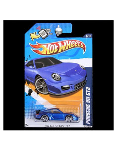 Hot Wheels Porsche 911 GT2 Azul 1:64 2012 All Stars