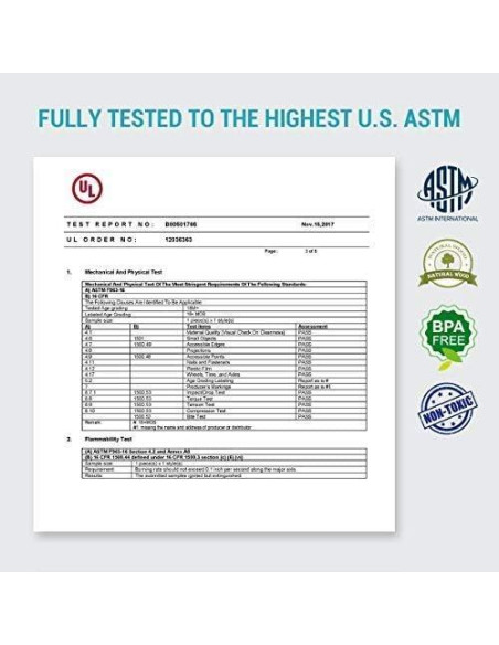 Pista de Carreras de Madera TOP BRIGHT con 6 Coches y Garaje