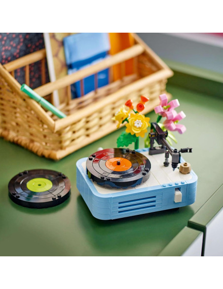 LEGO Creador 31172 Flor y Tocadiscos 3 en 1 para Niños