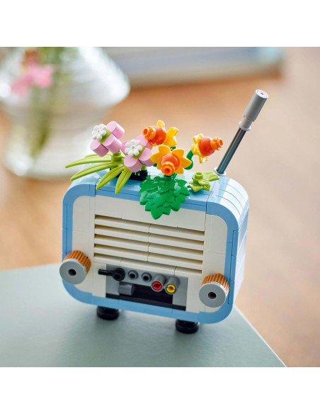 LEGO Creador 31172 Flor y Tocadiscos 3 en 1 para Niños