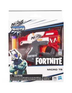 Lanzador Nerf Fortnite Microshots E6745 con 2 Dardos Elite 2