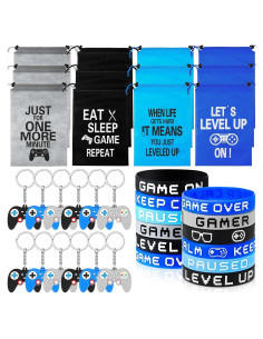 Set de Fiesta de Videojuegos Shappy 36 Piezas con Pulseras y Llavero