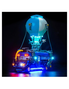 Kit de Iluminación LED BrickBling para Lego 77073 Autobús Fortnite