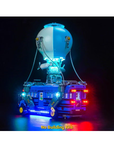 Kit de Iluminación LED BrickBling para Lego 77073 Autobús Fortnite 2