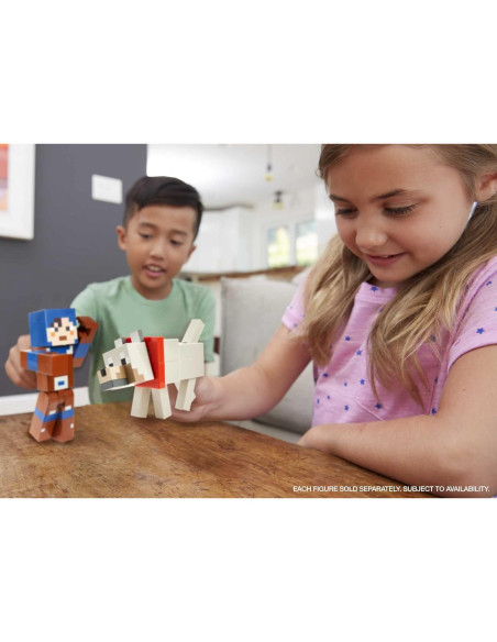 Juego de Figuras Hexagonales de Fusión Mattel Minecraft