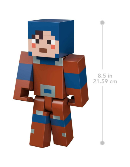 Juego de Figuras Hexagonales de Fusión Mattel Minecraft