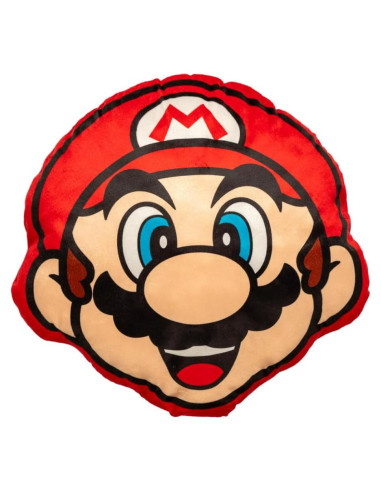 Almohada Decorativa Super Mario Franco 40.6 cm Suave