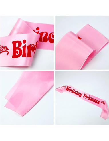 Decoraciones de Fiesta de Princesa Ywediim - Globos y Cortinas