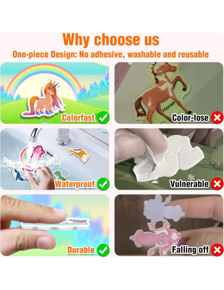 3 Libros de Pegatinas Reutilizables Meleetoon para Niños 1-4 Años