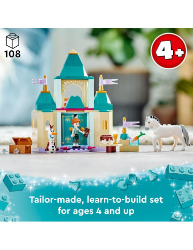 LEGO Castillo Divertido de Anna y Olaf 43204 - 374.5g