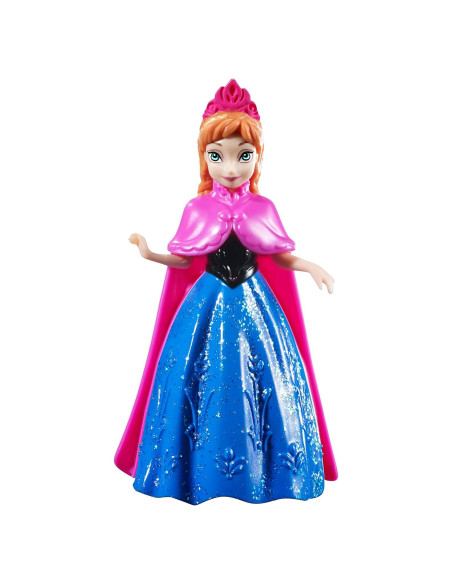 Muñeca Anna Disney Frozen 12.7 cm con falda y capa removibles