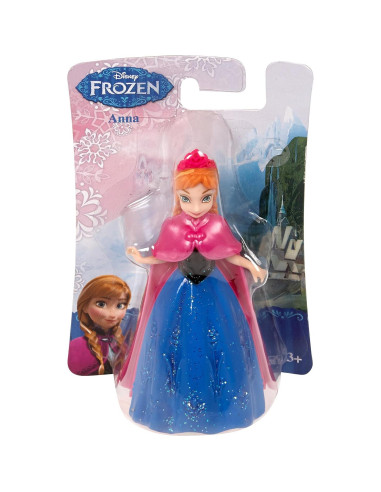 Muñeca Anna Disney Frozen 12.7 cm con falda y capa removibles