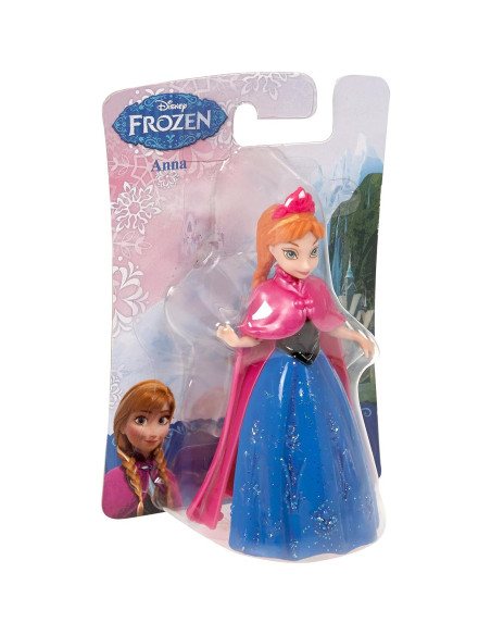 Muñeca Anna Disney Frozen 12.7 cm con falda y capa removibles