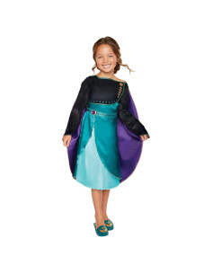 Disfraz vestido epílogo Anna Disney Frozen 2 niñas 4-6X