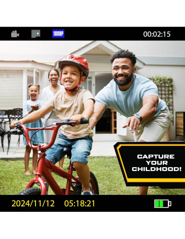 Cámara Digital para Niños eKids Spiderman 16MP con Tarjeta SD