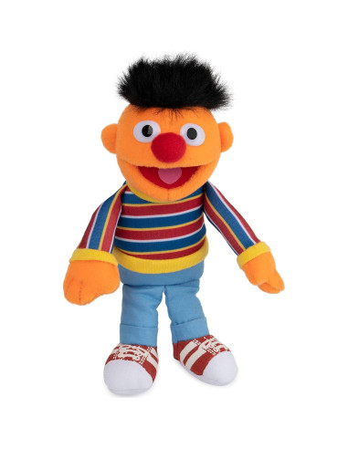 Beanbag Ernie GUND 16 cm Plaza Sésamo Suave y Lavable