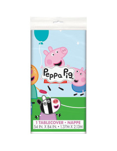 Cubierta de Mesa Plástica Rectangular Peppa Pig 213x137 cm 2