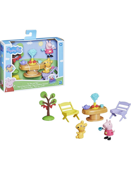 Juego de Té Peppa Pig Hasbro con Figura y 5 Accesorios Juego de Té Peppa Pig Hasbro con Figura y 5 Accesorios