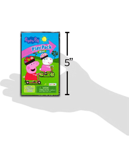 Juego de Fiesta Mini Peppa Pig - 8 Paquetes con Libros y Stickers