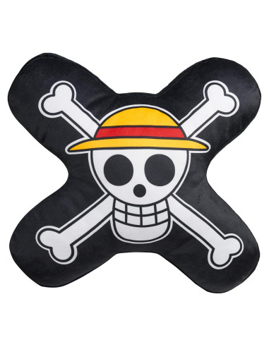 Cojín de Sofá One Piece 42.93 cm de Felpa Multicolor