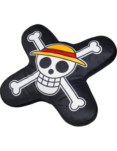 Cojín de Sofá One Piece 42.93 cm de Felpa Multicolor