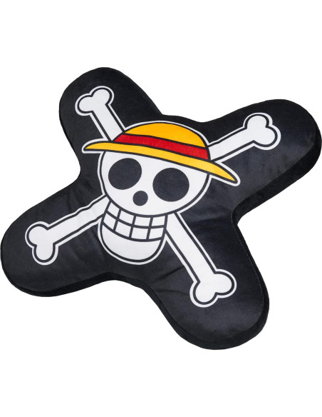 Cojín de Sofá One Piece 42.93 cm de Felpa Multicolor