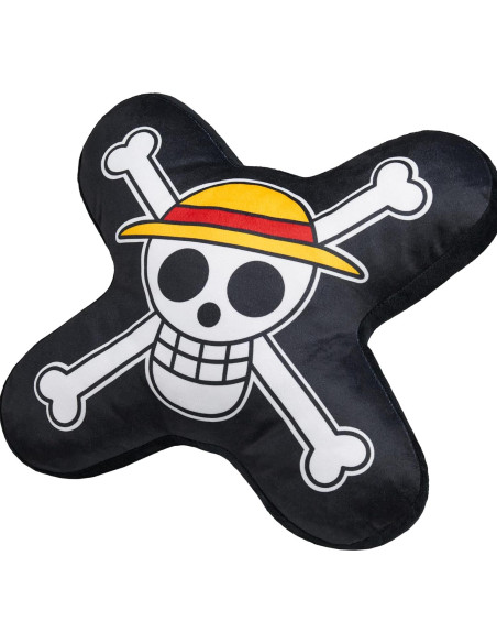 Cojín de Sofá One Piece 42.93 cm de Felpa Multicolor