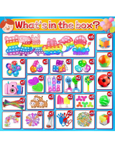 1000 Juguetes Antiestrés para Niños HOLILURE - Fiesta y Regalos 2