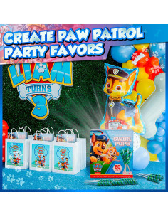 Chupetines Swirl Paw Patrol 20pk - Dulces Temáticos para Fiestas 2