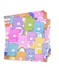 Servilletas de Almuerzo Care Bears - Paquete de 16 Coloridas 3 Capas