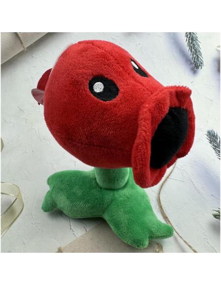 Juguete de Peluche Peashooter PVZ 16-18cm JHESAO Suave Juguete de Peluche Peashooter PVZ 16-18cm JHESAO Suave
