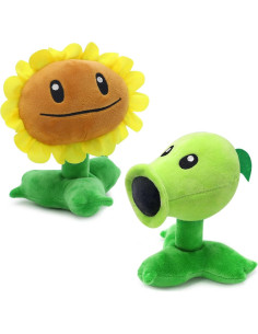 Set de 5 Juguetes de Peluche PVZ Maikerry 15-20 cm 2