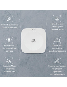 Punto de Acceso Wi-Fi 6 InHand EAP600 Indoor 0.40kg 2