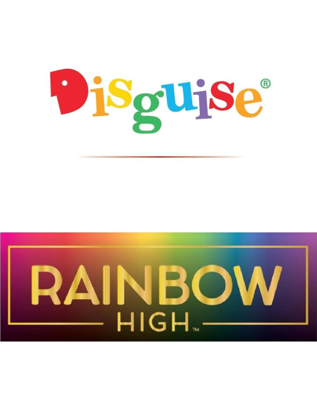 Peluca de Disfraz Amaya Rainbow High - Accesorio Oficial