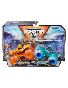 Monster Jam 2-Pack El Toro Loco vs Megalodon 1:64 Die-Cast