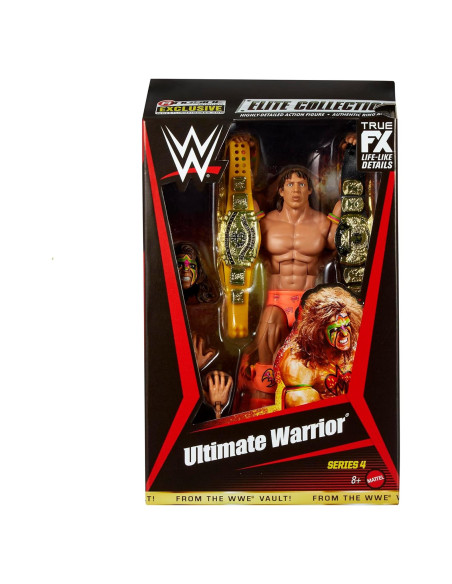Figura de Acción Guerrero Supremo WM6 WWE Mattel 27.94 cm