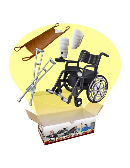 Juego de Accesorios de Lesiones Hardcore para Figuras de Lucha Libre Juego de Accesorios de Lesiones Hardcore para Figuras de Lucha Libre