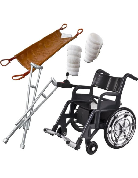 Juego de Accesorios de Lesiones Hardcore para Figuras de Lucha Libre Juego de Accesorios de Lesiones Hardcore para Figuras de Lucha Libre