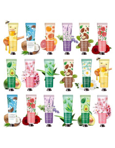 Set de 18 Crema de Manos Loción Hidratante 10 Fragancias