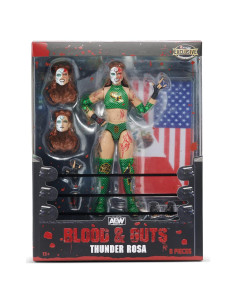 Figura de Acción Thunder Rosa AEW Lights Out Jazwares